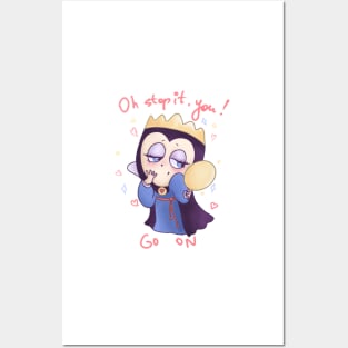 Cute Evil Queen Snow white Posters and Art